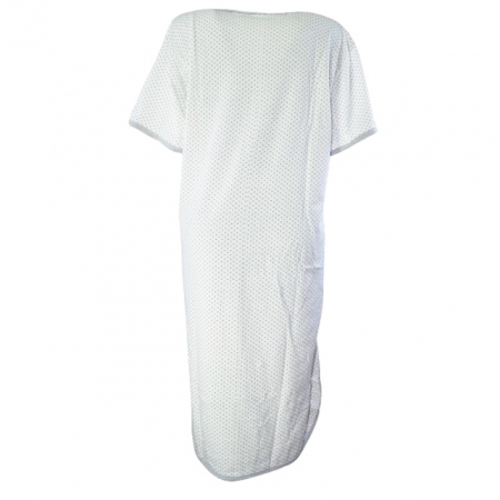 Camasa de noapte cu maneca scurta pentru alaptat 3032, Gri [2]
