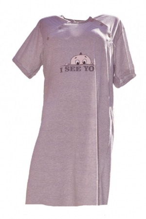 Pijamale si camasi gravide - Camasa de noapte pentru alaptat 3197R, Roz