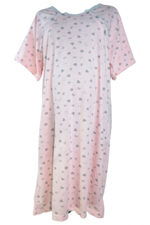 Pijamale si camasi gravide - Camasa de noapte pentru alaptat Sevgi CNA030823-1, Coral