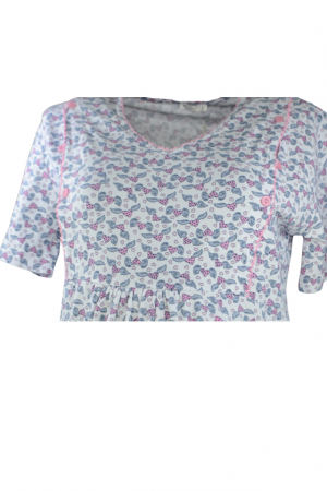 Camasa de noapte pentru alaptat Nicoletta NCTA-17, Multicolor [2]