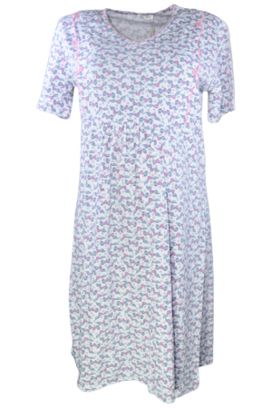 Pijamale si camasi gravide - Camasa de noapte pentru alaptat Nicoletta NCTA-17, Multicolor