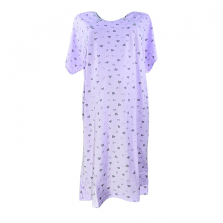 Pijamale si camasi gravide - Camasa de noapte pentru alaptat Sevgi CNA030823-5, Mov