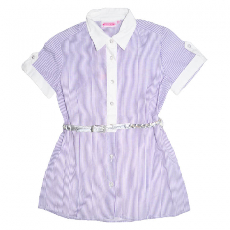 Bluza,camasi elegante fete maneca scurta - Camasa eleganta cu maneca scurta pentru fete Wenice BB117005-2, Mov