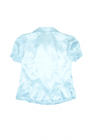 Camasa eleganta cu maneca scurta pentru fete MB Hanna MBH-001-134, Alb [2]