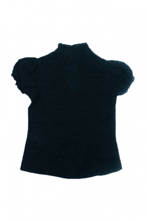 Camasa cu maneca scurta pentru fete Wenice BO02300028-1-98, Negru [2]