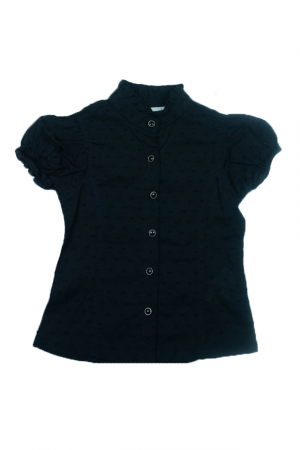 Bluza,camasi elegante fete maneca scurta - Camasa cu maneca scurta pentru fete Wenice BO02300028-1-98, Negru