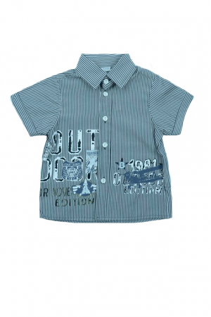 Camasi maneci scurte - Camasa cu maneca scurta pentru baieti Baby Rose CBBR-001-92, Multicolor