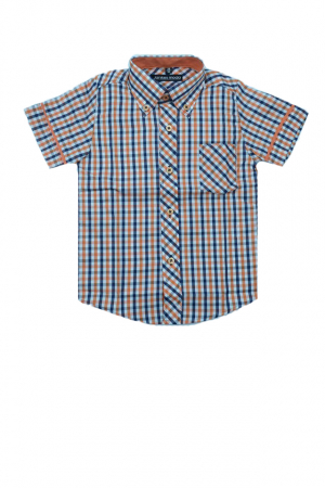 Camasi maneci scurte - Camasa cu maneca scurta pentru baieti Jankes JNK-003-92, Multicolor