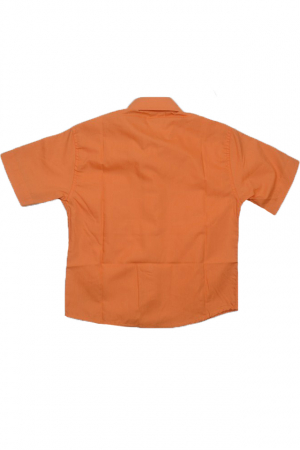 Camasa cu maneca scurta pentru baieti LA Kids CFLK002-80, Portocaliu [2]