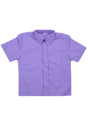 Camasi maneci scurte - Camasa cu maneca scurta pentru baieti Lucys LCB-002-92, Mov