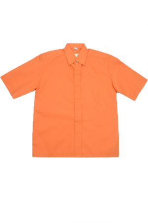 Camasi maneci scurte - Camasa cu maneca scurta pentru baieti Jankes CBJS-0010-128, Portocaliu