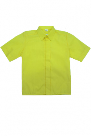 Camasi maneci scurte - Camasa cu maneca scurta pentru baieti Jankes CBJS-002-98, Galben