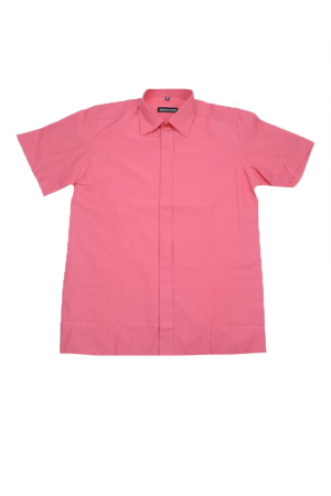 Camasi maneci scurte - Camasa cu maneca scurta pentru baieti Jankes JKS25-C1-152, Coral