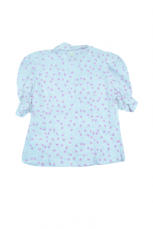 Camasa cu maneca scurta pentru fete MB Hanna MBH-003-140, Alb [2]