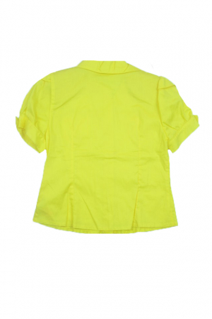 Camasa cu maneca scurta pentru fete MB Hanna MBH-006-38786-140, Galben [3]