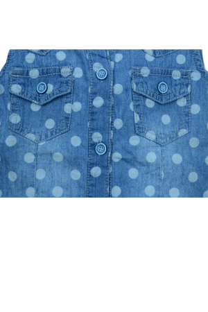 Camasa cu maneca scurta pentru fete Happy House CC-294-39529-92, Albastru [2]