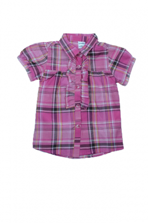 Bluza,camasi elegante fete maneca scurta - Camasa cu maneca scurta pentru fete Wendee BV02300145-80, Roz
