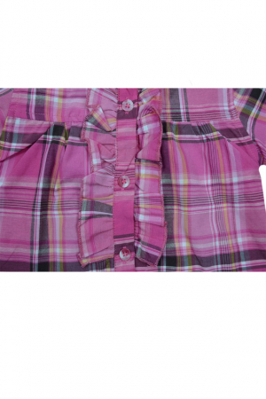 Camasa cu maneca scurta pentru fete Wendee BV02300145-80, Roz [1]