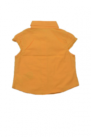 Camasa cu maneca scurta pentru fete Wenice AT23467P1-74, Portocaliu [1]