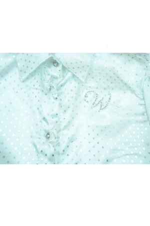 Camasa cu maneca scurta pentru fete Wenice AU23492-2A-146, Alb [1]