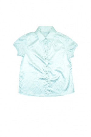 Bluza,camasi elegante fete maneca scurta - Camasa cu maneca scurta pentru fete Wenice AU23492-2A-146, Alb