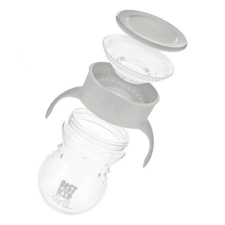 Cana 360 de grade anticurgere cu manere 270 ml Akuku A0010G, Gri [1]