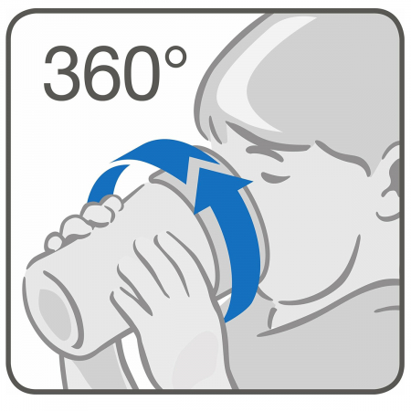 Cana anti curgere 230 ml 8+ luni Nuk Magic Cup Mickey Mouse 255403P [1]