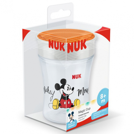 Cana anti curgere 230 ml 8+ luni Nuk Magic Cup Mickey Mouse 255403P [2]
