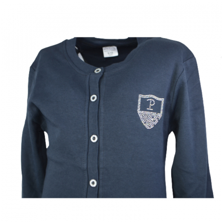 Cardigan cu maneca lunga pentru fete Mini Junior CRDG-1, Bleumarin [2]