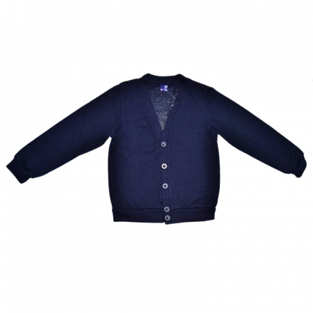 Cardigane si pulovere baieti - Cardigan cu maneca lunga pentru baieti GT GT-0304-1, Bleumarin