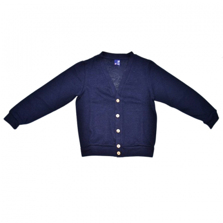 Cardigane si pulovere baieti - Cardigan cu maneca lunga pentru baieti GT GT-0304, Bleumarin