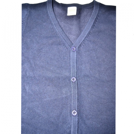 Cardigan cu maneca lunga pentru baieti Mini Junior CRDMJ-4, Bleumarin [1]