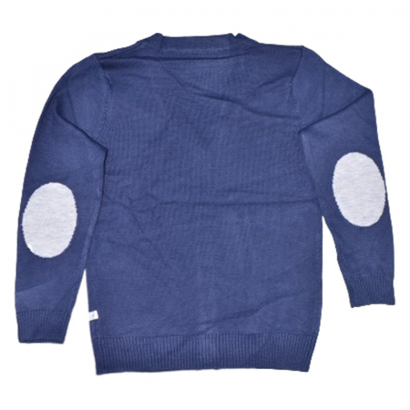 Cardigan cu maneca lunga pentru baieti OLC SVR 040923-3, Albastru [1]