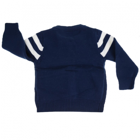 Cardigan cu maneca lunga pentru baieti Vitamins PLV22_86 cm, Bleumarin [2]