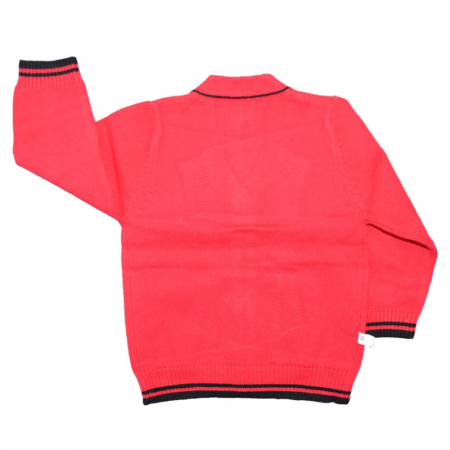 Cardigan cu maneca lunga pentru baieti Vitamins RP338-68, Rosu [1]