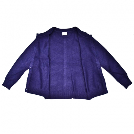 Cardigan cu maneca lunga pentru fete Mini Junior CRDMJ-5, Bleumarin [3]
