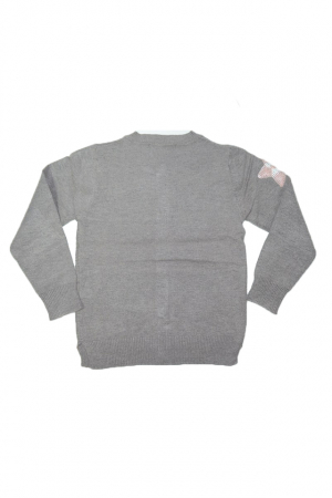 Cardigan cu maneca lunga pentru fete Happy House BL-274-104, Gri [3]