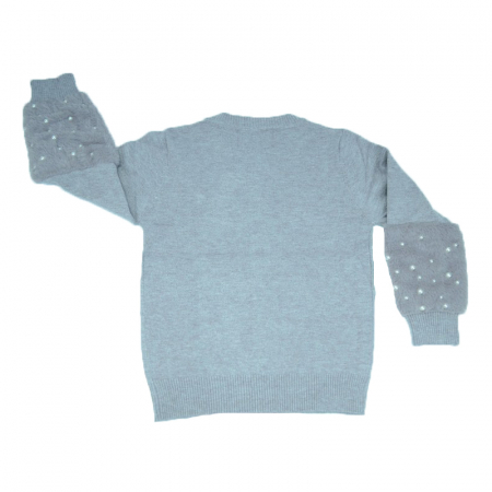 Cardigan cu maneca lunga pentru fete Happy House BL-295G-104, Gri [1]