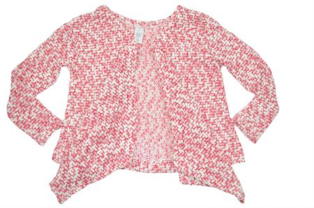 Îmbrăcăminte fete - Cardigan cu maneca lunga pentru fete Umbo UMB48R-128, Rosu