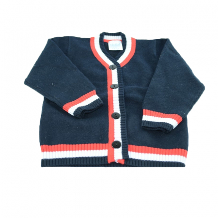 Cardigane si pulovere baieti - Cardigan cu maneca lunga pentru baieti Vitamins TR-001-80, Bleumarin
