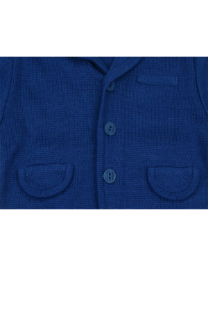 Cardigan cu maneca lunga pentru baieti Christopher Baby Club 4822A-80, Albastru [3]