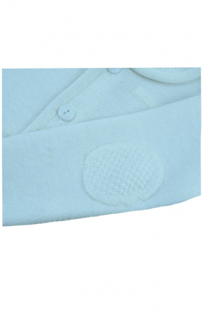 Cardigan cu maneca lunga pentru baieti Christopher Baby Club 5133A-74-cm, Alb [3]