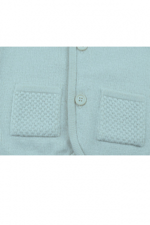 Cardigan cu maneca lunga pentru baieti Christopher Baby Club 5133B-80-cm, Bej [1]