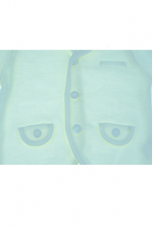 Cardigan cu maneca lunga pentru baieti Christopher Baby Club CBC4-80-cm, Alb [1]