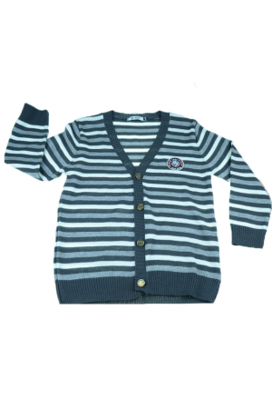 Cardigane si pulovere baieti - Cardigan cu maneca lunga pentru baieti Mini Junior CBN100-110-cm, Multicolor