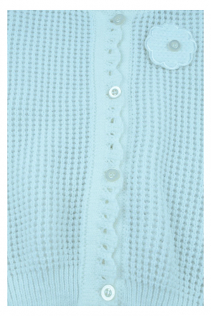 Cardigan cu maneca lunga pentru fete Camiza CFN04-92-cm, Alb [1]