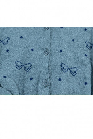 Cardigan cu maneca lunga pentru fete Happy House BL-144G-104, Gri [1]