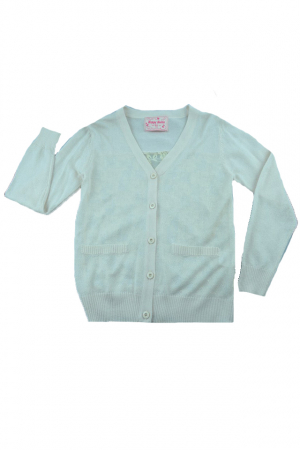 Îmbrăcăminte fete - Cardigan cu maneca lunga pentru fete Happy House BL-165C-116, Crem