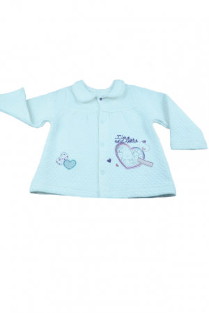 Cardigan cu maneca lunga pentru fete Mini Junior CFN03-68-cm, Alb [1]