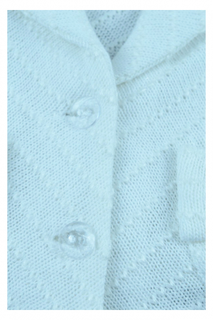 Cardigan cu maneca lunga pentru fete Mini Junior CFN05-68-cm, Alb [1]